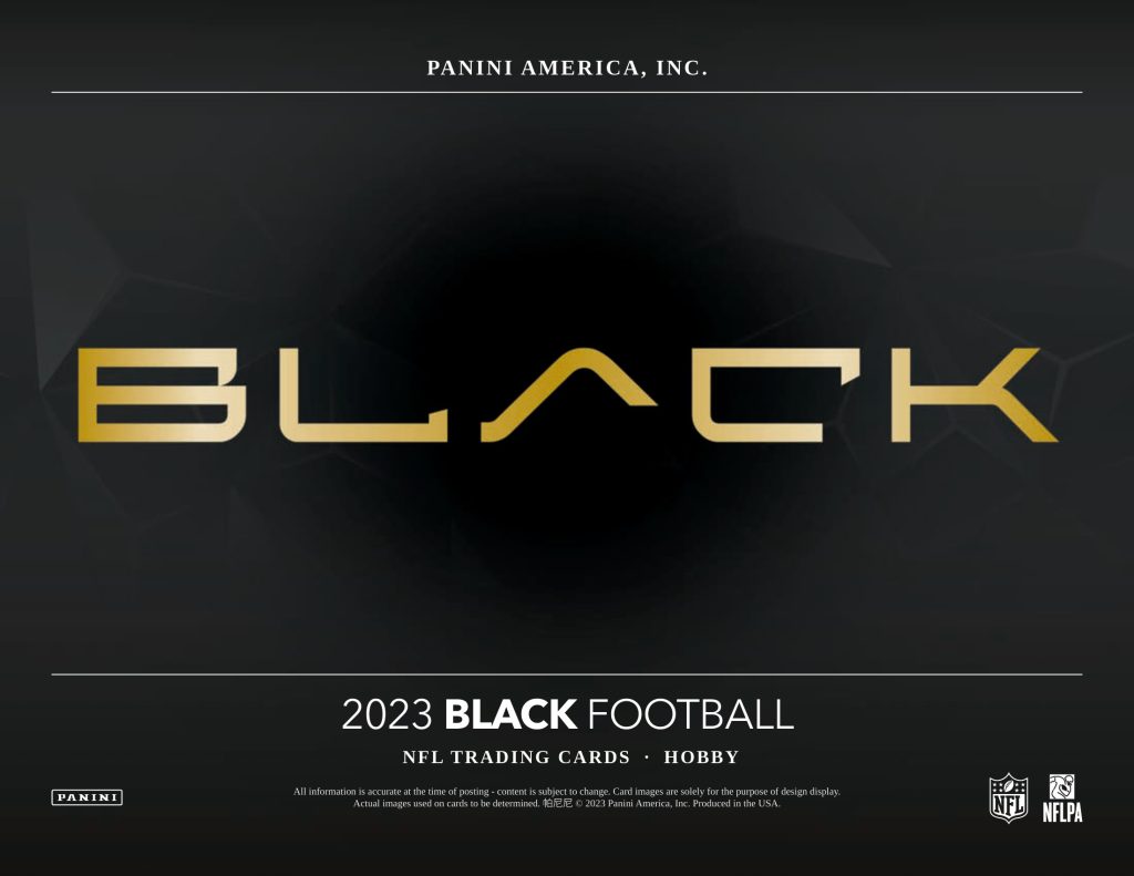 NFL 2023 PANINI BLACK FOOTBALL HOBBY