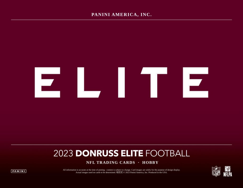 NFL 2023 PANINI DONRUSS ELITE FOOTBALL HOBBY