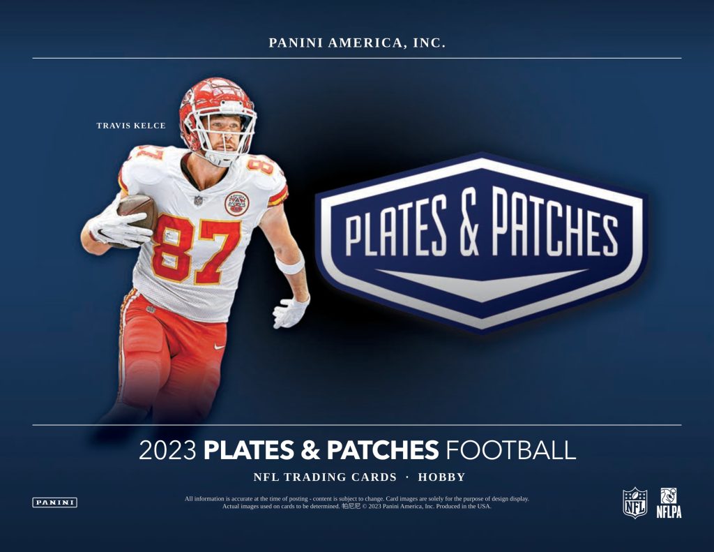 NFL 2023 PANINI PLATES & PATCHES FOOTBALL