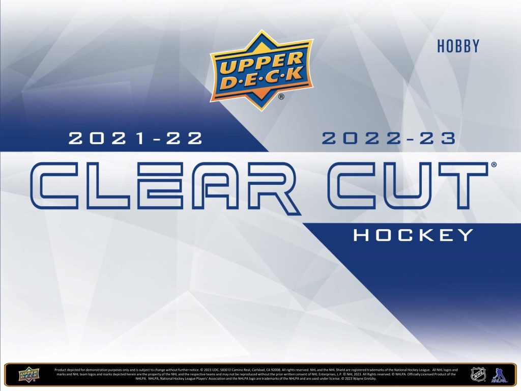 NHL 2021-22 ＆ 2022-23 UPPER DECK CLEAR CUT HOCKEY HOBBY