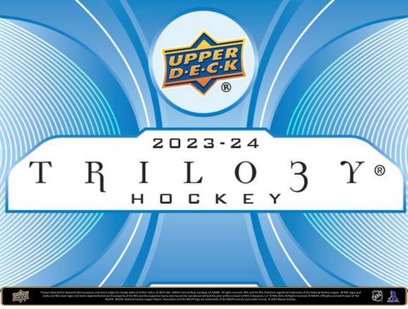 NHL 2023-24 UPPER DECK TRILOGY HOCKEY HOBBY