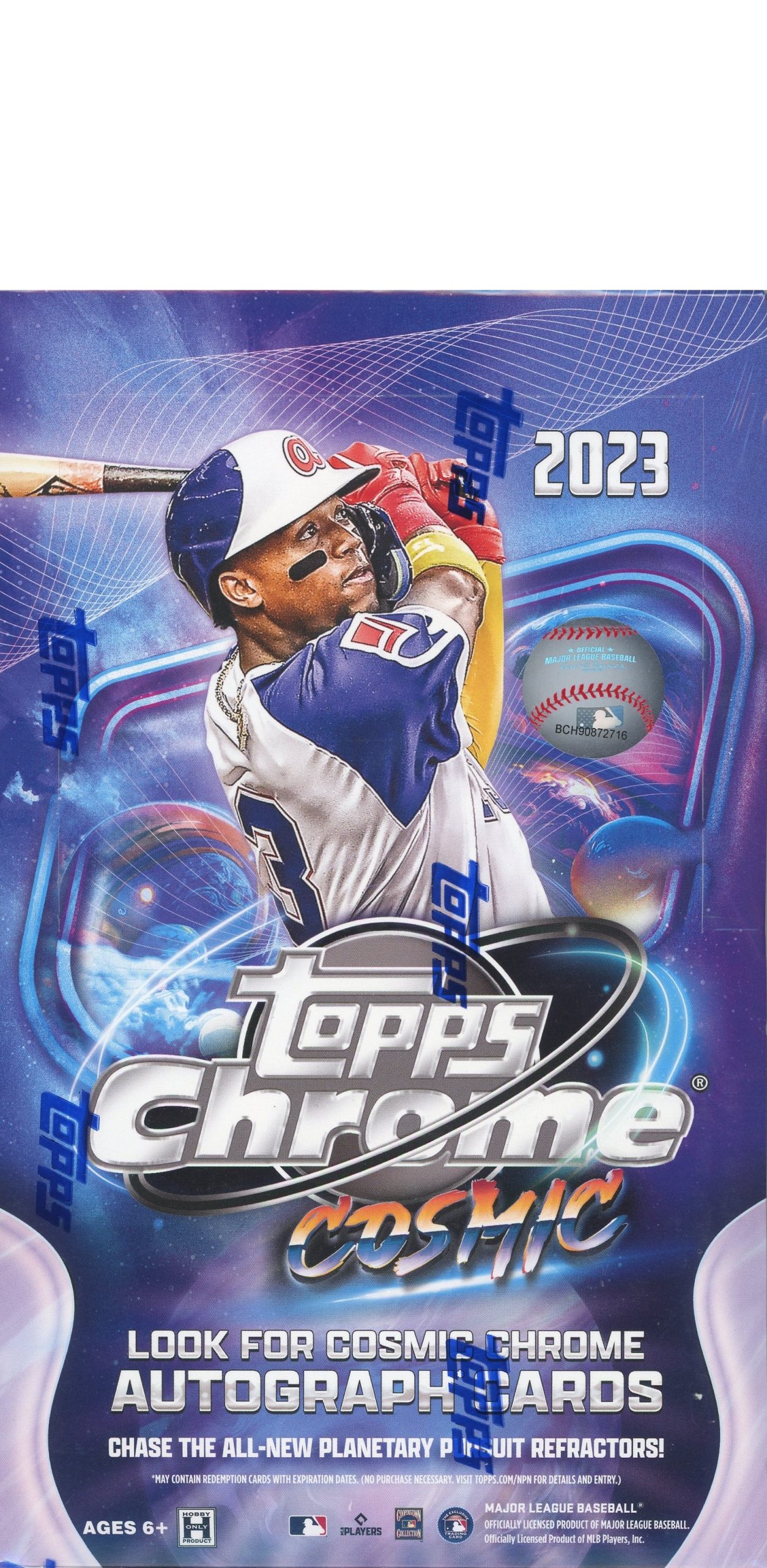 2023 TOPPS COSMIC CHROME HOBBYa Trading Card Journal