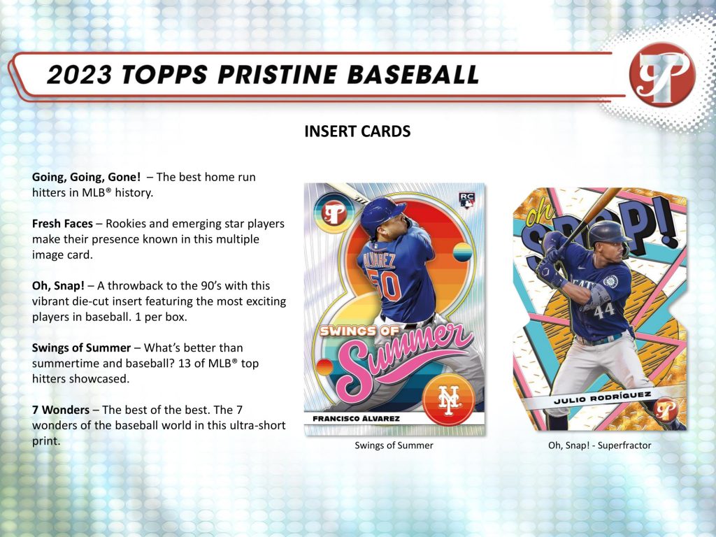 2023 Topps Pristine Baseball - Hobby Box