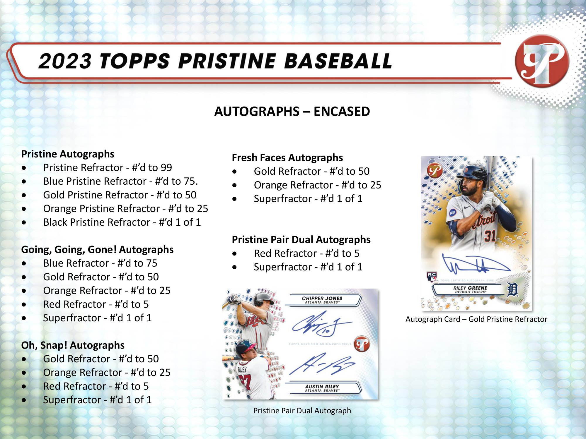 2023 Topps Pristine Baseball-4 | Trading Card Journal