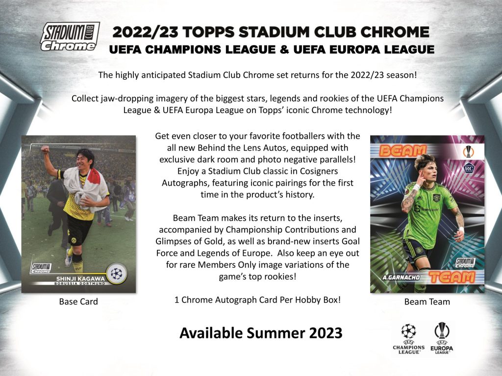 Soccer 2022-23 STADIUM CLUB CHROME HOBBY