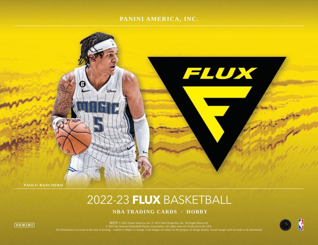 NBA 2022-23 PANINI FLUX BASKETBALL HOBBY