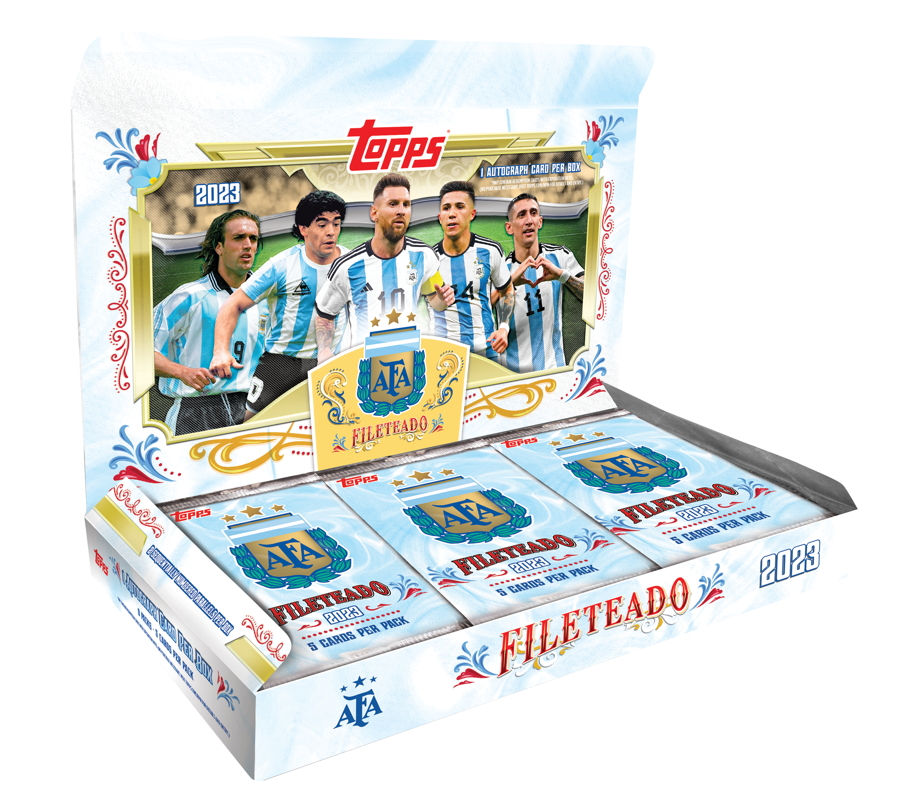 【未開封】TOPPS TEAM SET ARGENTINA FILETEADO