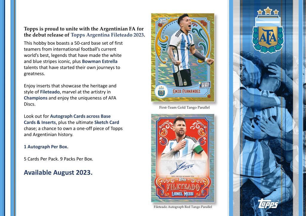 【未開封】TOPPS TEAM SET ARGENTINA FILETEADO