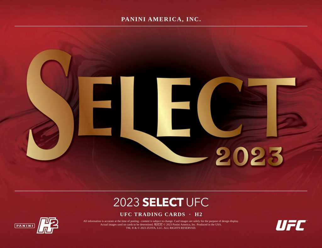 2023 PANINI UFC SELECT H2