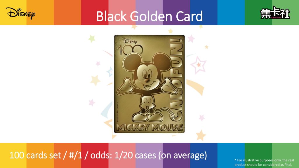 CARD FUN Disney100 ミッキーマウス100シリ