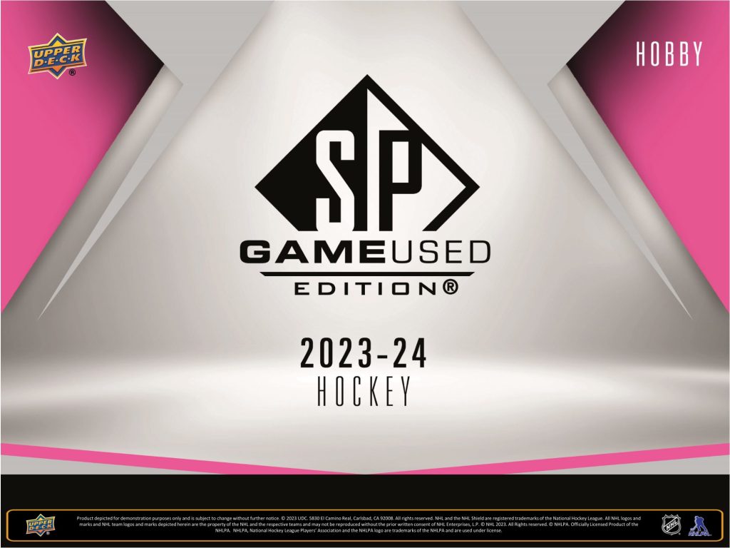 NHL 2023-24 UPPER DECK SP GAME USED HOCKEY HOBBY