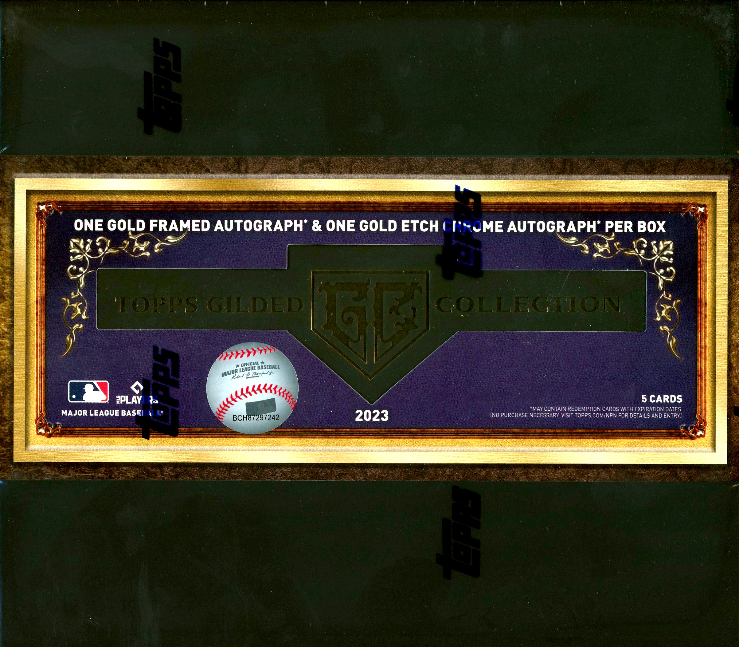 2023 TOPPS GILDED COLLECTION Trading Card Journal