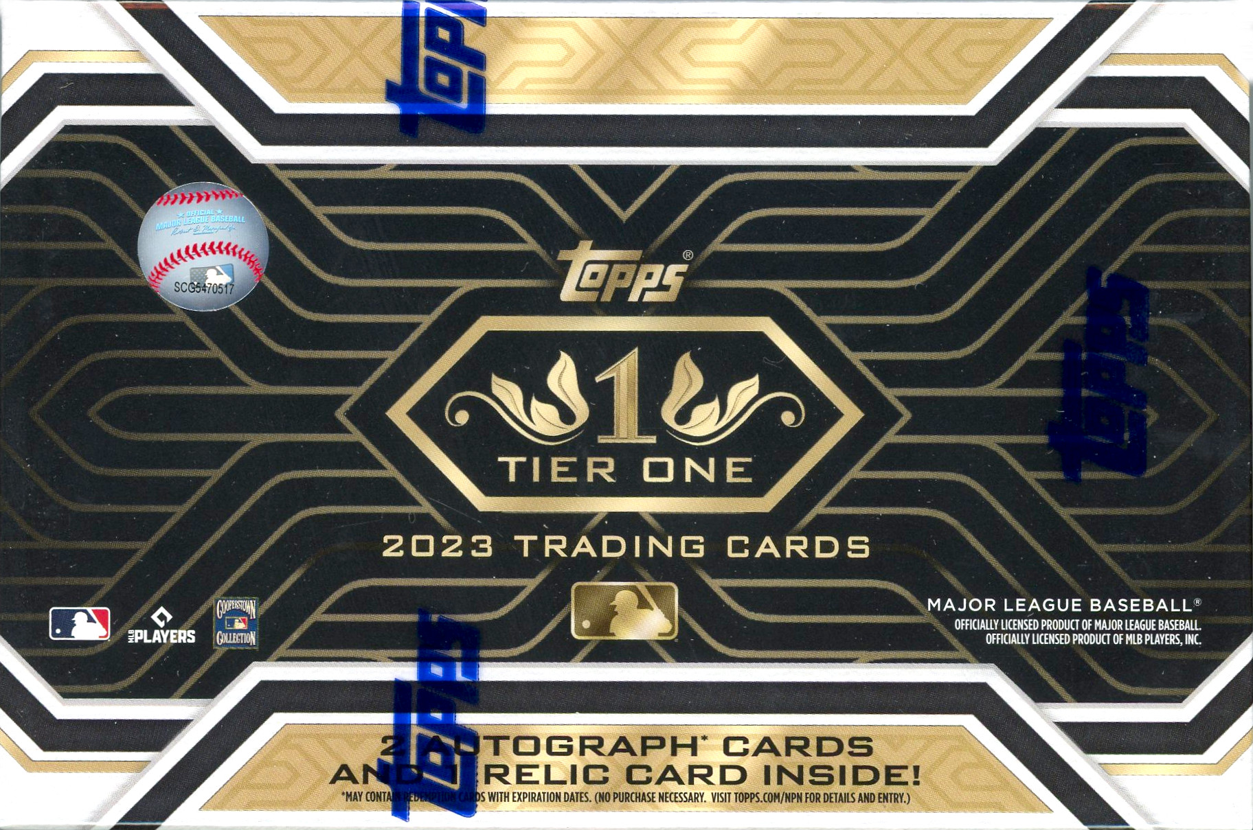 MLB 2023 TOPPS TIER ONE BASEBALL Trading Card Journal