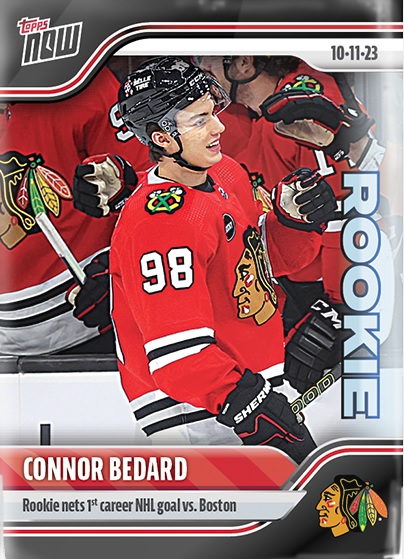 シリーズトレカその他Connor Bedard TOPPS NOW 第1弾\u0026第2弾 セット　NHL