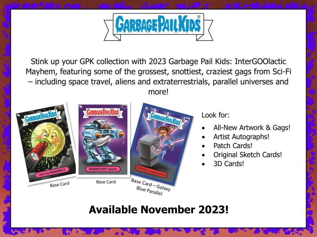 2023 TOPPS GARBAGE PAIL KIDS SERIES 2