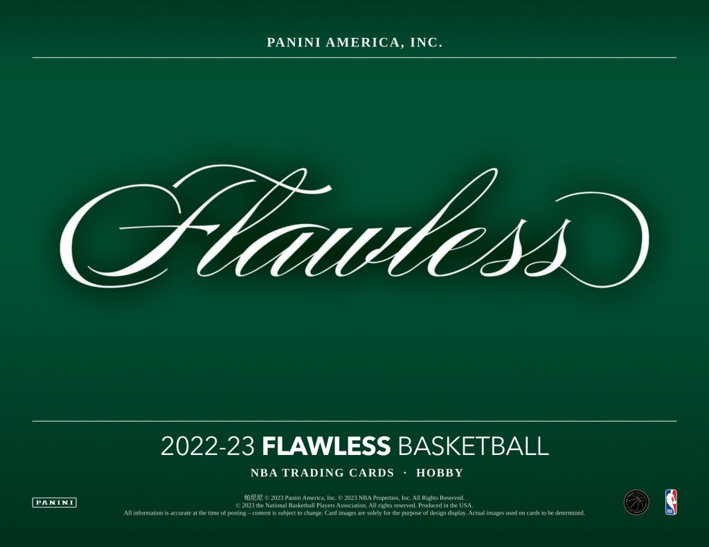 2022-23 PANINI FLAWLESS BASKETBALL HOBBY