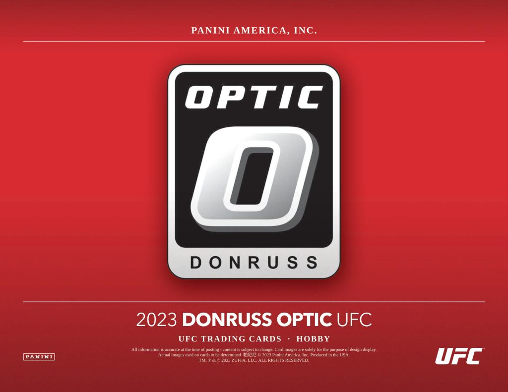 2023 PANINI DONRUSS OPTIC UFC HOBBY