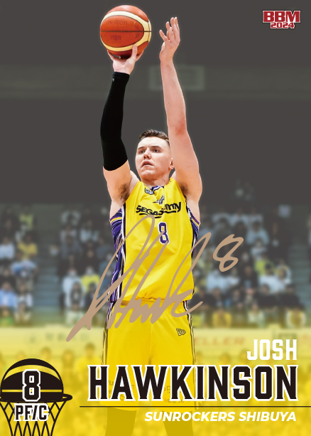 ジョシュ・ホーキンソン サンロッカーズ渋谷 | Trading Card Journal
