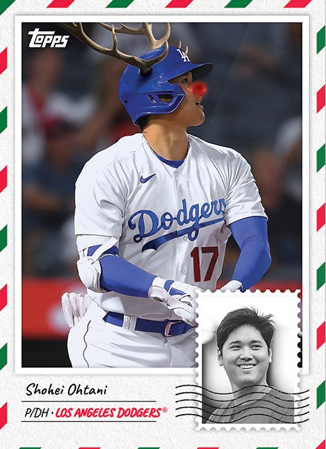 大谷翔平　topps    エンゼルス　ドジャース