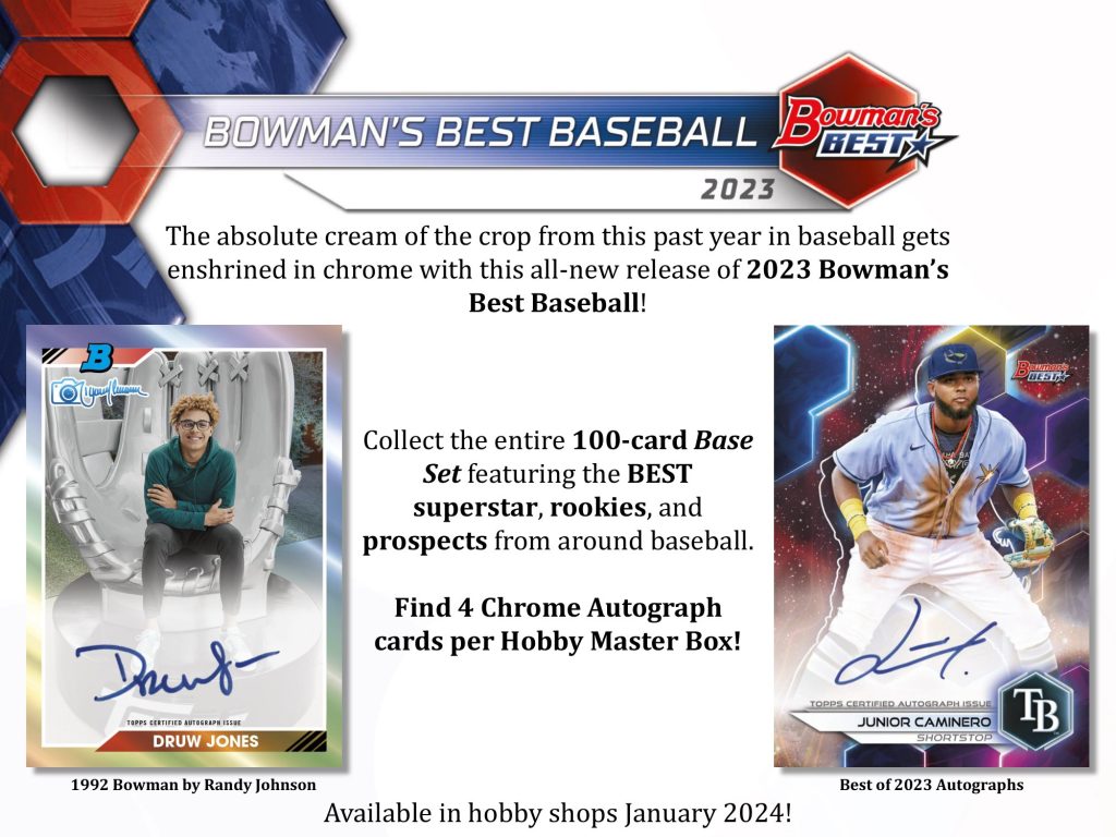 2023 TOPPS BOWMAN'S BEST BASEBALL HOBBY