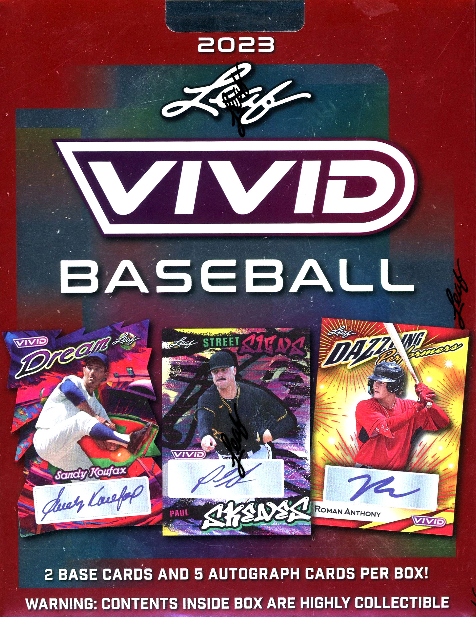 ⚾ 2023 LEAF VIVID BASEBALL HOBBY【製品情報】 | Trading Card Journal