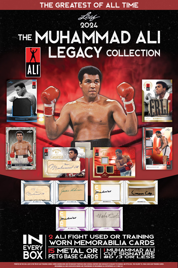 2024 LEAF THE MUHAMMAD ALI LEGACY COLLECTION