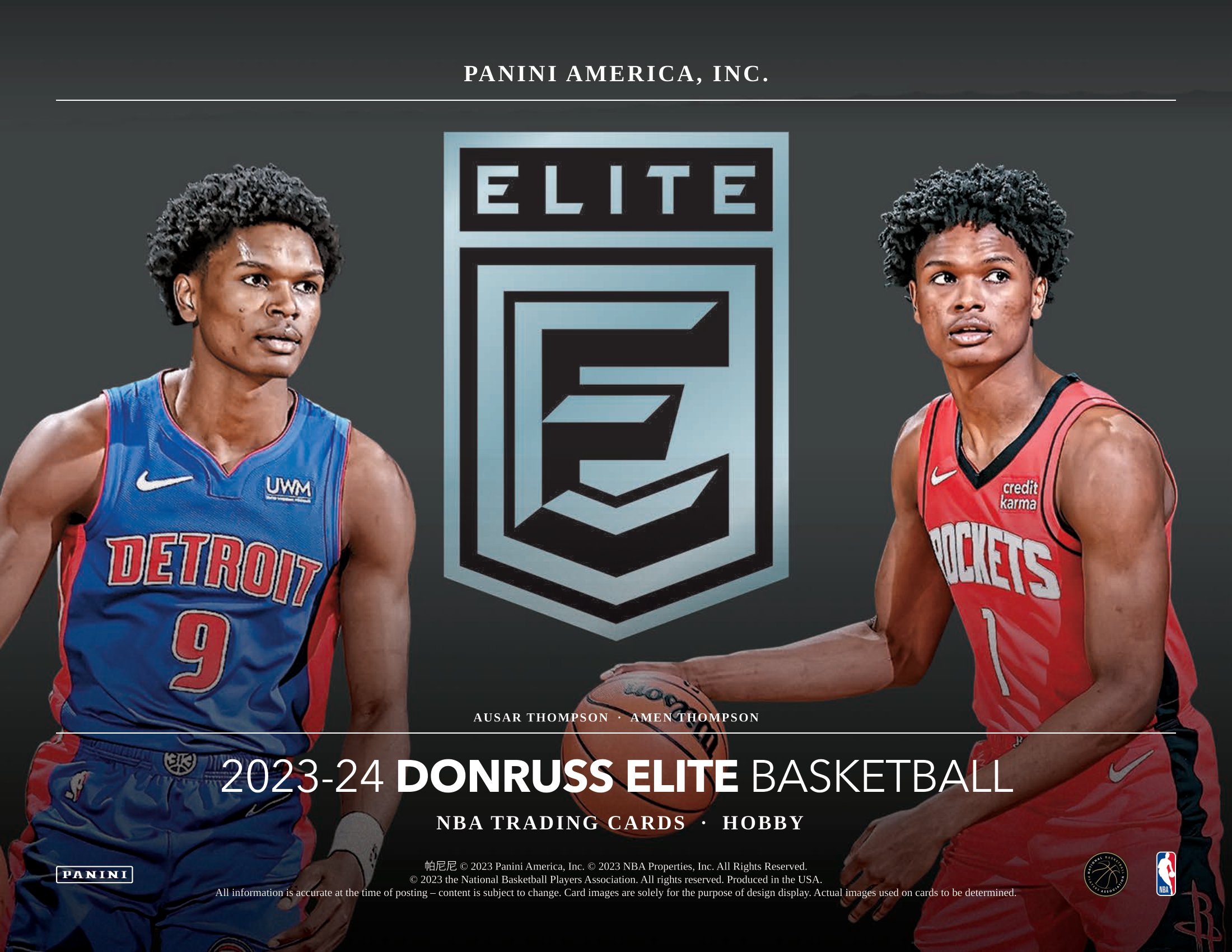 NBA 20232024 DONRUSS ELITE BASKETBALL HOBBY Trading Card Journal