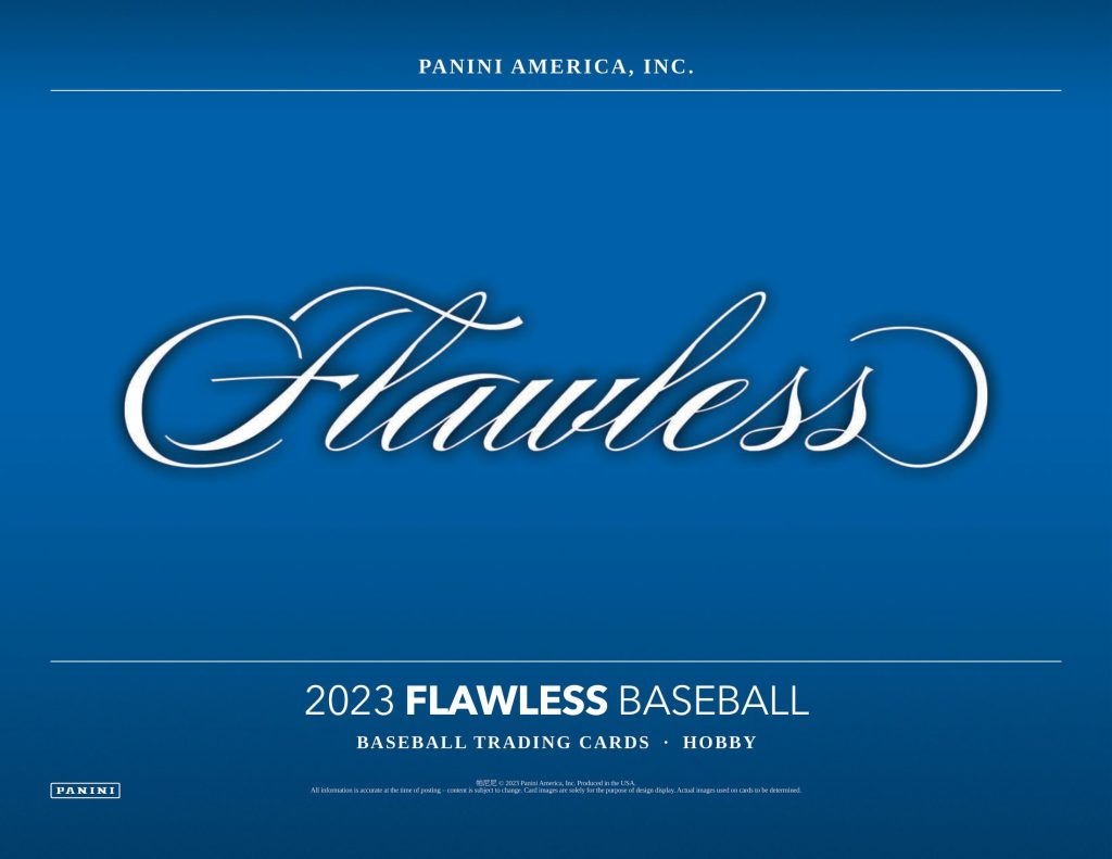 2023 PANINI FLAWLESS BASEBALL HOBBY