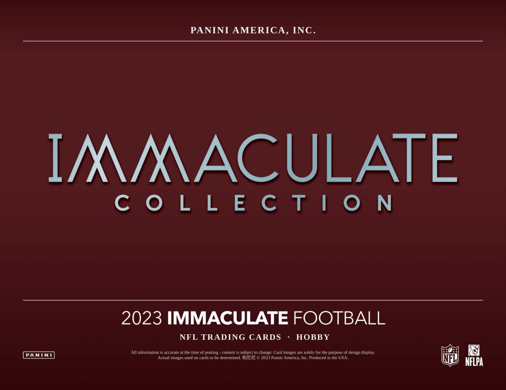 NFL 2023 PANINI IMMACULATE FOOTBALL HOBBY