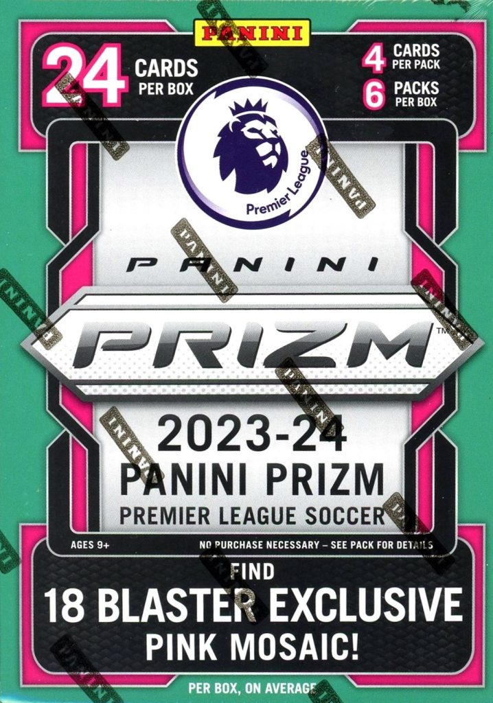 2023-24 PANINI PRIZM PREMIER LEAGUE SOCCER BLASTER 2023-24 PANINI PRIZM PREMIER LEAGUE SOCCER BLASTER