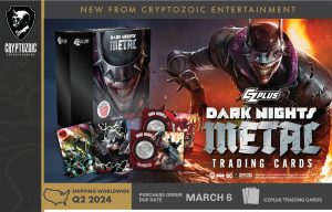 CRYPTOZOIC DARK NIGHTS METAL TRADING CARDS