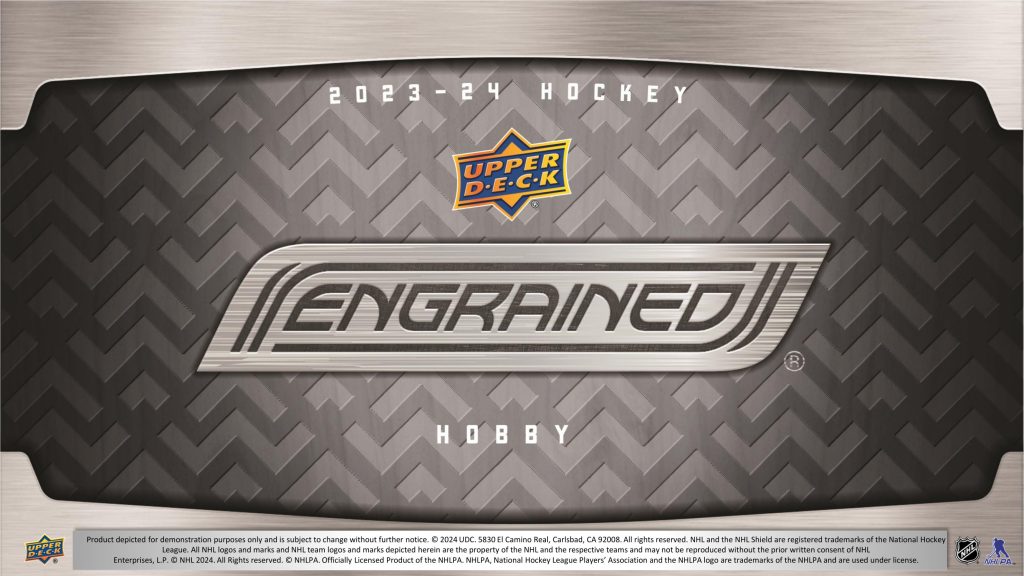 2023-24 UPPER DECK ENGRAINED HOCKEY HOBBY