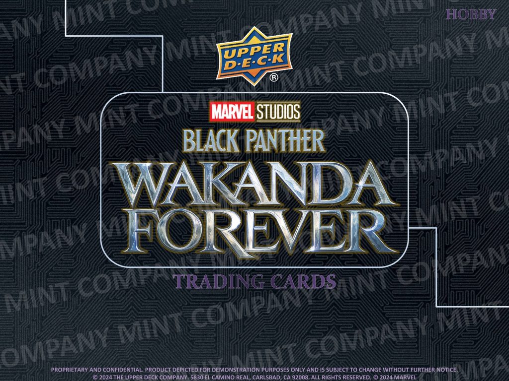 UPPER DECK MARVEL STUDIOS BLACK PANTHER WAKANDA FOREVER HOBBY