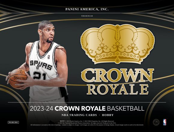 NBA 2023-24 PANINI CROWN ROYALE BASKETBALL HOBBY
