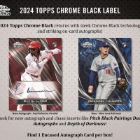 MLB 2024 TOPPS CHROME BLACK BASEBALL HOBBY