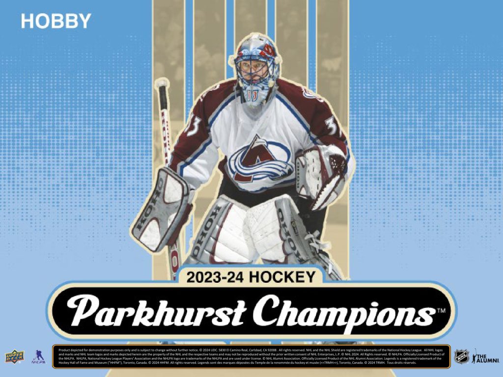 NHL 2023-24 UPPER DECK PARKHURST CHAMPIONS HOCKEY HOBBY