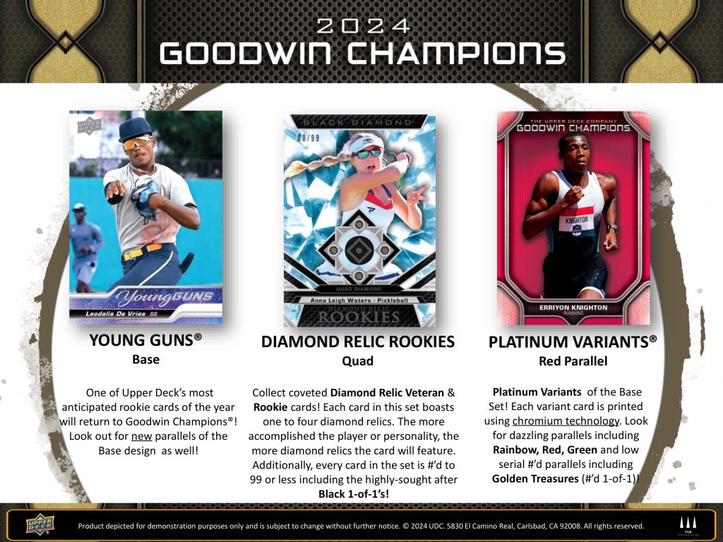 2024 UPPER DECK GOODWIN CHAMPIONS HOBBY ASIA【製品情報