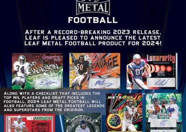 2024 LEAF METAL FOOTBALL HOBBY