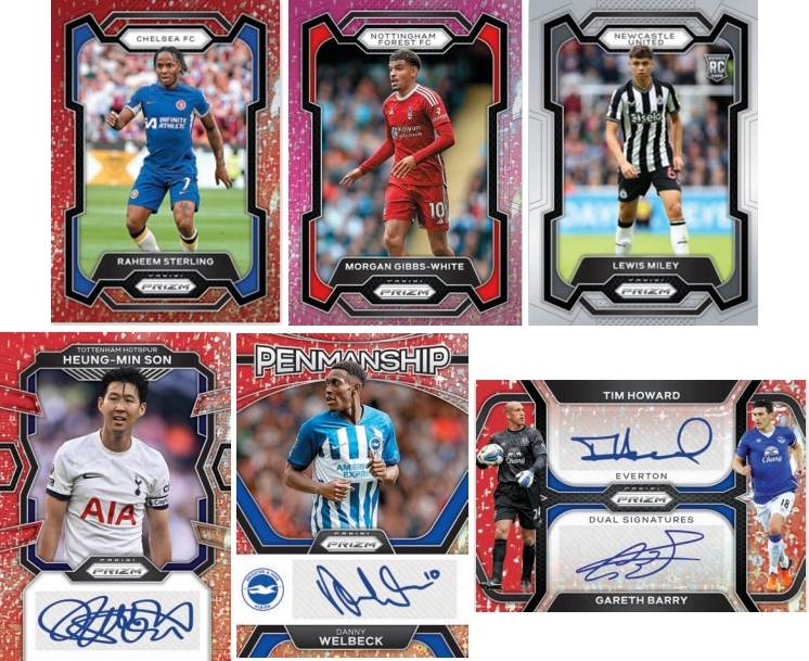 2023-24 PANINI PRIZM PREMIER LEAGUE SOCCER INTERNATIONAL HOBBY 