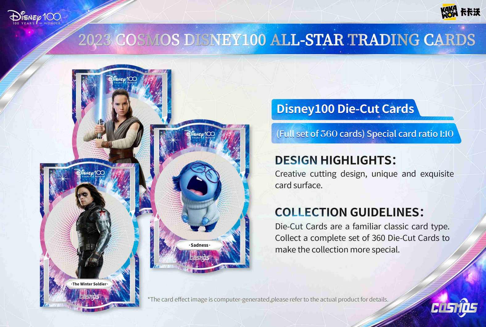 2023 KAKAWOW COSMOS DISNEY100 ALL-STAR TRADING CARDS【製品