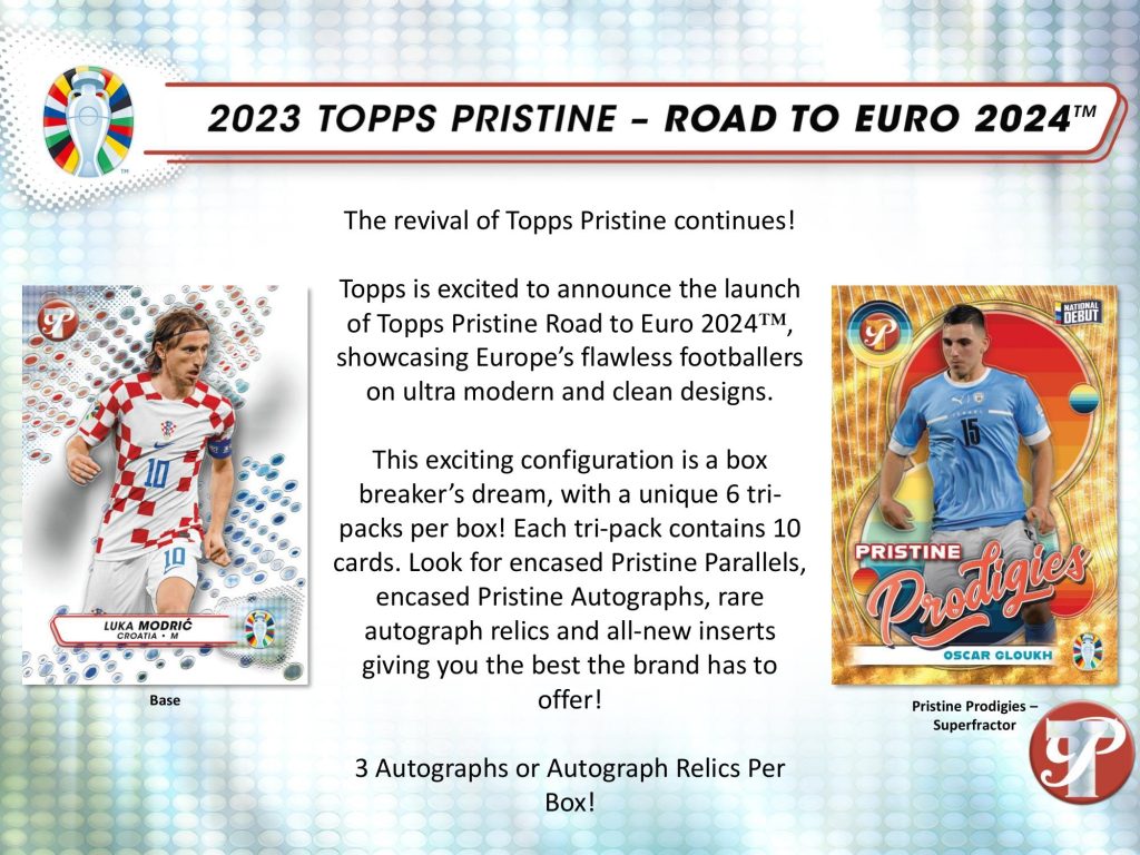 2023 TOPPS UEFA PRISTINE ROAD TO EURO 2024