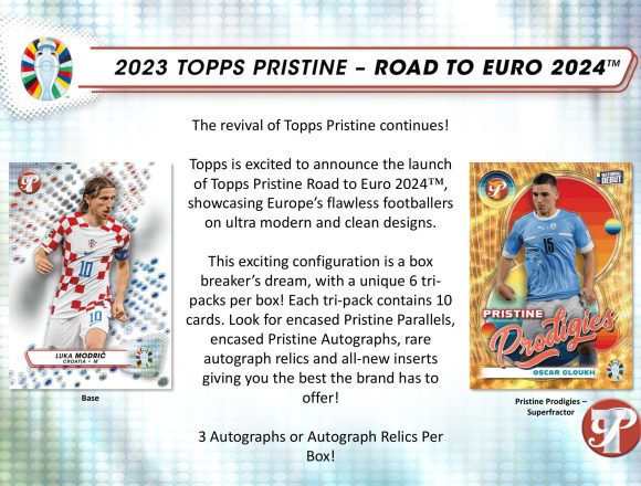 2023 TOPPS UEFA PRISTINE ROAD TO EURO 2024