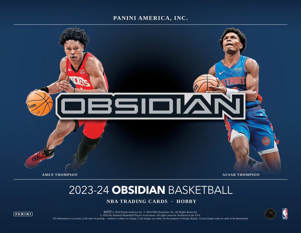 NBA 2023-24 PANINI OBSIDIAN BASKETBALL HOBBY