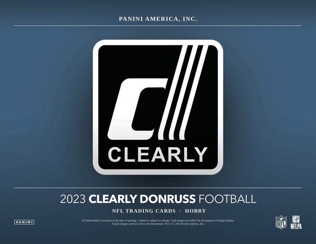 NFL 2023 PANINI CLEARLY DONRUSS FOOTBALL HOBBY
