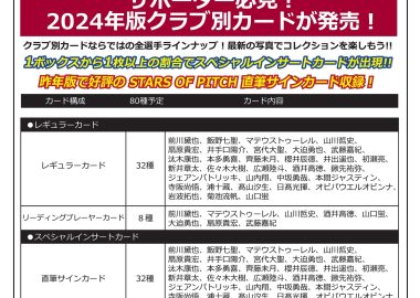 EPOCH 2024 Ｊリーグオフィシャルトレーディングカード チームエディション・メモラビリア ヴィッセル神戸