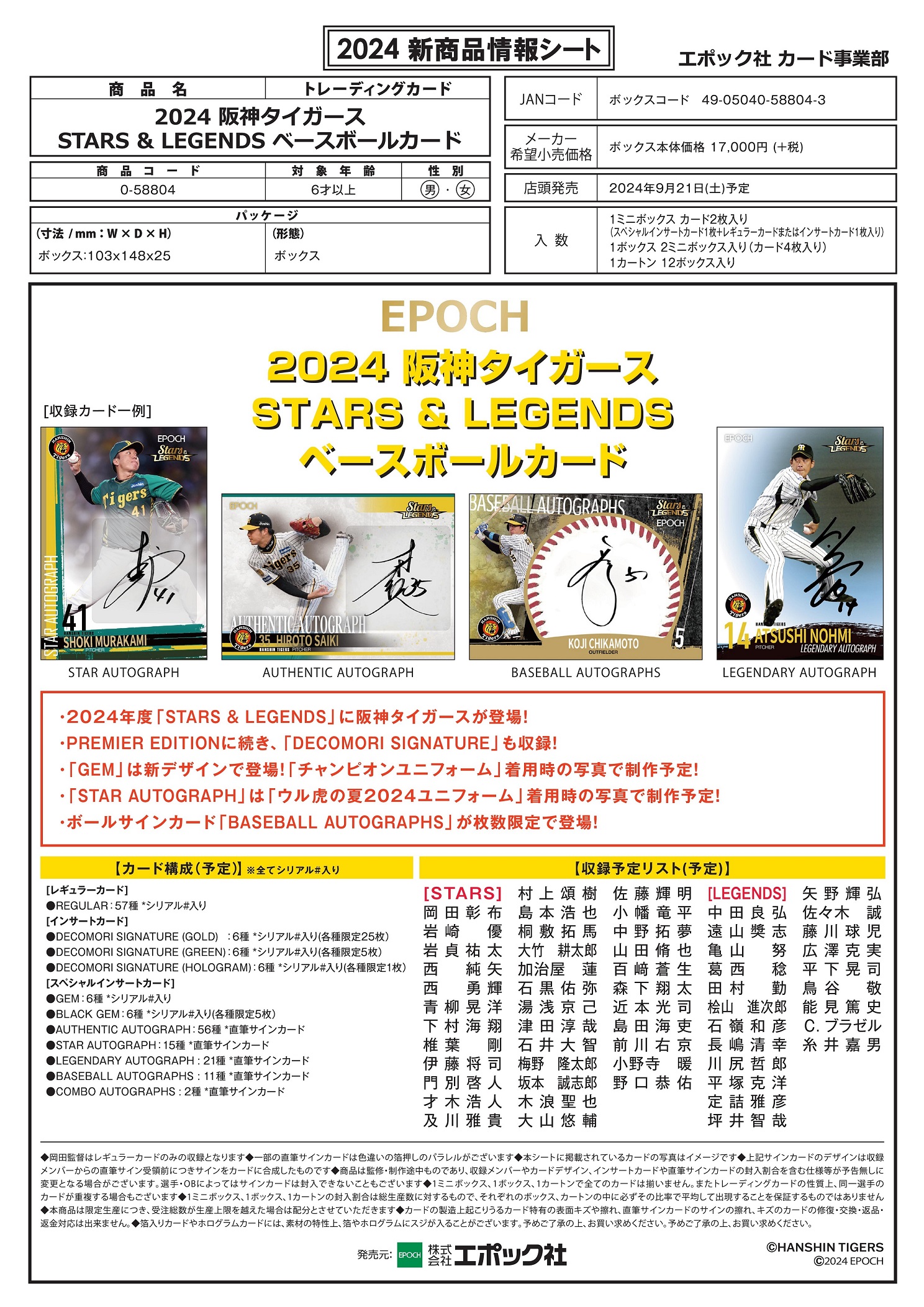 阪神タイガース 生き残れ 下村海翔カード2枚セット