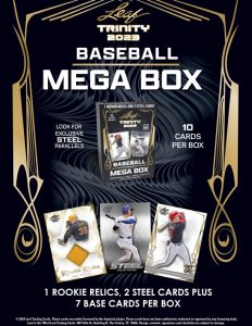 2023 LEAF TRINITY BASEBALL MEGA BOX