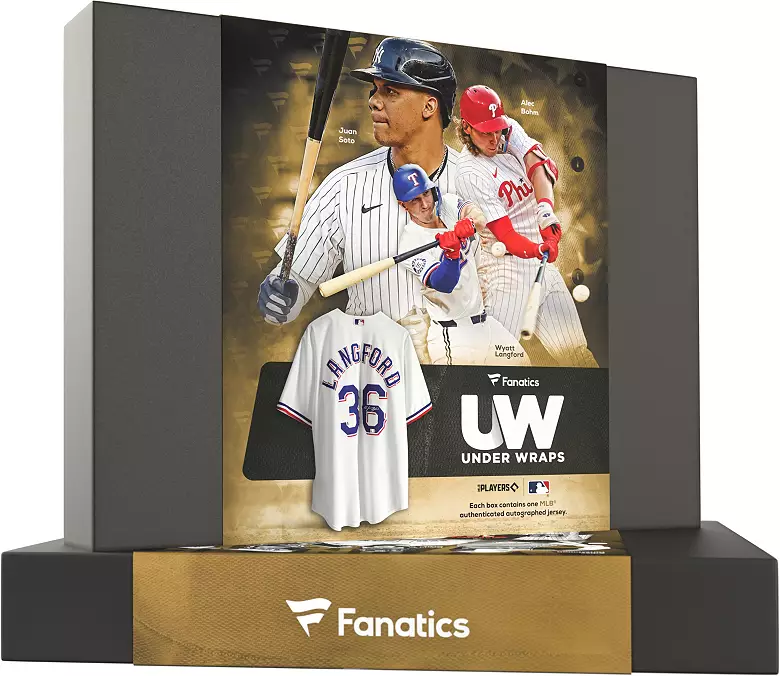 記念グッズ FANATICS UNDER WRAPS ⚾ 2025 FANATICS UNDER WRAPS AUTOGRAPHED MLB JERSEYS【製品