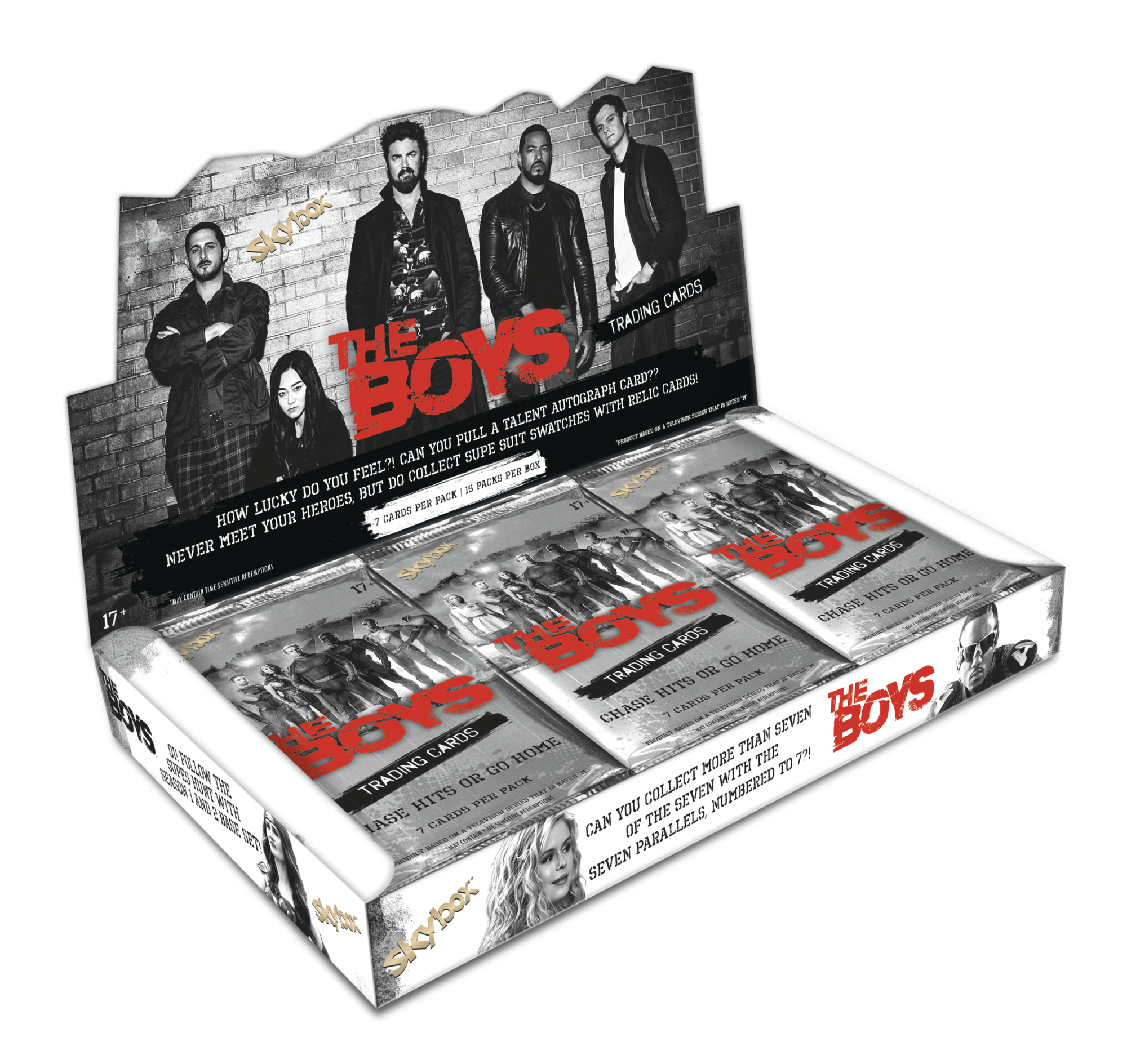 2025 UPPER DECK THE BOYS SEASON 1 and 2 TRADING CARDS HOBBY