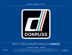 2024-25 PANINI DONRUSS TURKISH AIRLINES EUROLEAGUE BASKETBALL HOBBY